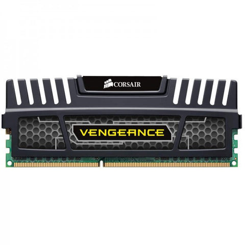 Corsair Vengeance Memory - 8GB DDR3-1600, 240-Pin, Gaming Memory, Vengeance Heat Sink, CL10-9-10-27 Timing, 1.5V - Black Heat Sink