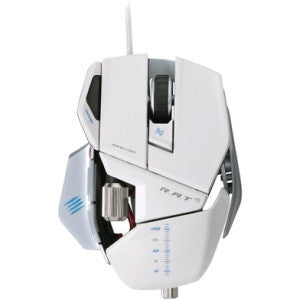 PC MCZ M.M.O.7 Mouse - White