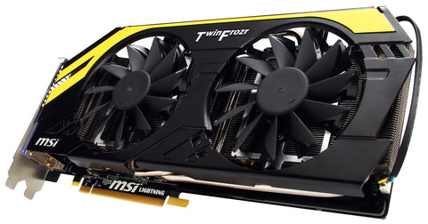 MSI nVidia GeForce GTX770 Lightning OC PCI-Express x16 3.0, GDDR5 2GB, 256-Bit, GPU:1150MHz (1202MHz Boost) / Mem:7010MHz, DVI x2, HDMI x1, 1x DP, DirectX 11.1
Dual Slot ATX, GPU Reactor, Advanced Twin Frozr IV Cooling, Military Class Components, New Supe