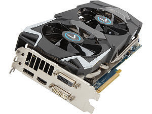 Sapphire AMD Radeon HD 7950 Vapor-X PCI-Express x16 3.0, GDDR5 3GB, 384-Bit, GPU:850MHz (Boost: 950MHz) / Mem:5000MHz, DVI x1, HDMI x1, Mini DisplayPort x2, DirectX 11
Dual Slot ATX, Vapor-X Cooling, Black diamond choke, AMD Avivo HD, AMD PowerTune, HD3D,