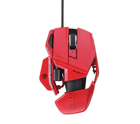 PC MCZ R.A.T.5 Mouse - Red