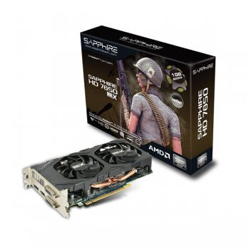 Sapphire AMD Radeon HD 7850 PCI-Express x16 3.0, GDDR5 1GB, 256-Bit, GPU:900MHz / Mem:4800MHz, DVI Output x2, HDMI x1, DisplayPort x1, DirectX 11
Dual Slot ATX, Dual-X Cooling, AMD Avivo HD, AMD PowerTune, HD3D, AMD Stream, Eyefinity 2.0. Support, AMD Cro