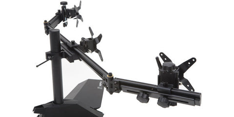 XFX Tri Stand, Eyefinity Monitor Stand, Support 3 X 24" Monitors, Unique USB - Audio Pass Through, Ajustable Mechanism