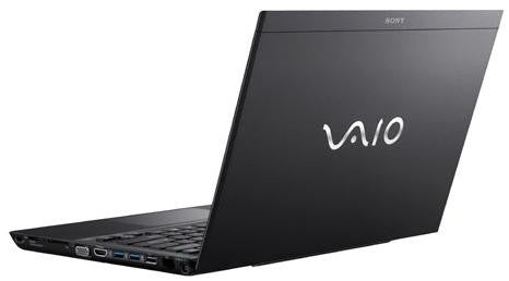 SONY VAIO Notebook: S13127P - Intel Core i7 3520 2.90GHz Processor with Turbo Boost up to 3.60GHz, 4GB DDR3 1333MHz Memory (1x 4GB - 2 Slots)
750GB 5400RPM 2.5"HDD, 8x DVD Super Multi Writer, 13.3" HD Ready 1366x768 Clear Bright Widescreen LED Backlight,