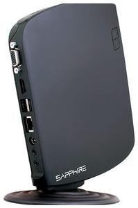 Sapphire EDGE-HD2 - Intel Pinetrail Atom D525, 2GB DDR3 1333MHz Memory, 320GB 5400RPM 2.5" SATA HDD, Gigabit LAN, Wireless LAN 802.11 b/g/n @ 300Mbps, Integrated nVIDIA ION2 512MB GPU, HDMI + VGA Out, No OS Installed, 1 Year Warranty