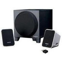 Creative Inspire S2 Wireless - 2.1 Channel Speakers, Bluetooth A2DP, aptX Audio Codec, 30W RMS Power, 10 Meter Range, On-Speaker Controls, Aux Port for MP3 Players