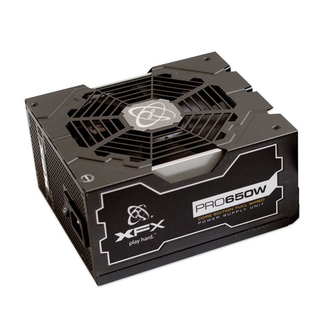 XFX PRO 650W Core Edition, Full Wired, 80+ Bronze PSU