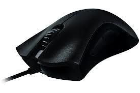 Razer Deathadder Gaming Mouse - Black Edition, 3.5G 3500dpi Infrared Sensor, DPI Adjustment, Programmable, 1000Hz Polling