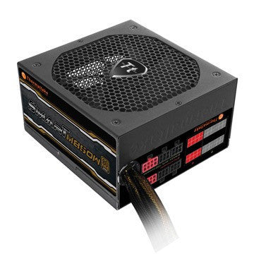 Thermaltake Smart 850W - SATA x9, PCI-E 6+2 Pin x4, 80+ Bronze Certified, 140mm LED FAN, Active PFC, Crossfire and SLI Ready, Modular design, Low Profile Cables