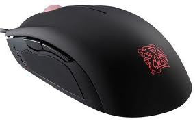 Thermaltake eSports Saphira Gaming Mouse - Customized Laser Mouse, 32Kb Memory, 5x Macro Keys, 3500 DPI, Pause Break Backlight, Weight-In Design