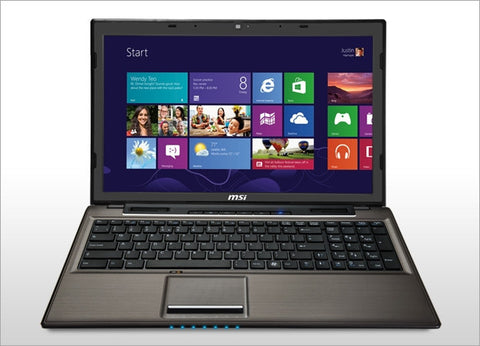 MSI Performance Series CX70 0NF Notebook: Intel Core i7-3630MQ 2.40GHz Processor, 4GB DDR3 1333MHz Memory (1x 4GB - 2 Slots)
1.0TB 5400RPM 2.5" SATA HDD, 8x DVD-RW Super Multi Writer, 17.3" HD Ready 1600x900 LED LCD Screen, HD Webcam
Intel HM77 Express Mo