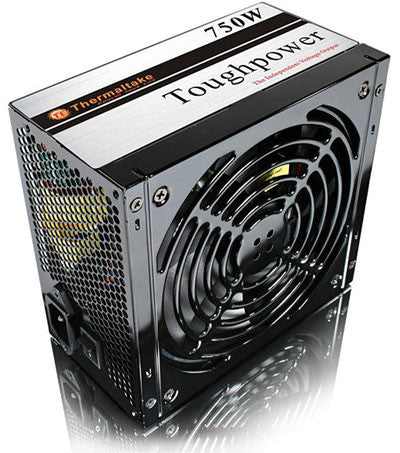 Thermaltake Toughpower 750W - SATA x6, PCI-E 6+2 Pin x4, FDD x1, 80+ Certified, 120mm LED FAN, Active PFC, Crossfire and SLI Ready