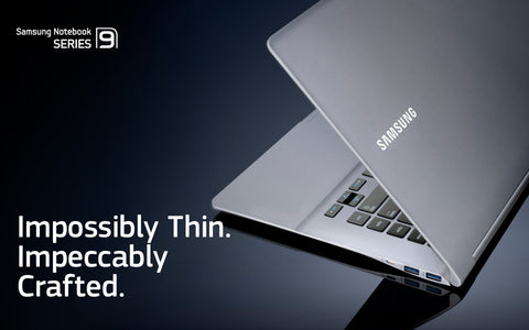 Samsung NP900 X-Series Consumer Notebook: Intel Core i5 3317U 1.70GHz Processor, 4GB DDR3 1333MHz Memory (1x 4GB - 2 Slots)
128GB 2.5" SATA SSD, Optional External DVD Super Multi Writer, 15.0" HD+ 1600x900 LCD Widescreen, Embedded HD Samsung Webcam
IntelH