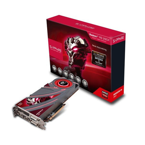 Sapphire AMD Radeon R9 290X, PCI-Express x16 3.0, GDDR5 4GB, 512-Bit, GPU:Up to 1000MHz / Mem:5000MHz, DVI x2, HDMI x1, DisplayPort x1, DirectX 11.2
Dual Slot ATX, AMD Eyefinity 2.0, AMD PowerTune Technology, TriXX Utility, AMD App Acceleration, AMD Cross