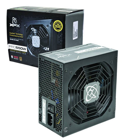 XFX PRO 550W Core Edition, Full Wired, 80+ Bronze PSU